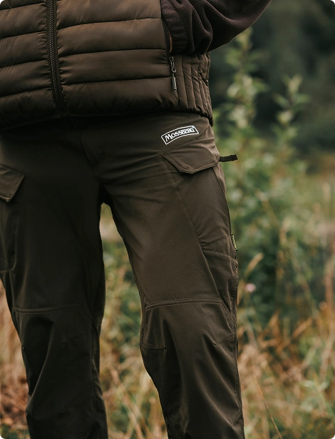Брюки Mossberg из плотной армированной ткани.